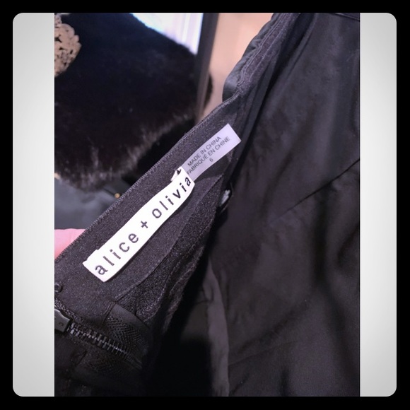 alice + olivia “Jeri” strapless jumpsuit - Picture 5 of 7